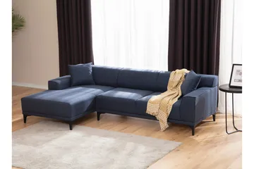 Mississauga Divansoffa 3-sits - Blå - Möbler - Soffa - Hörnsoffa - Hörnsoffa med divan