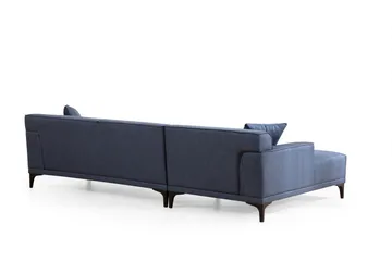 Mississauga Divansoffa 3-sits - Blå - Möbler - Soffa - Hörnsoffa - Hörnsoffa med divan