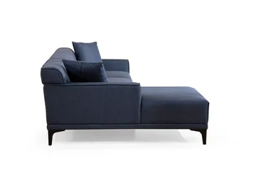 Mississauga Divansoffa 3-sits - Blå - Möbler - Soffa - Hörnsoffa - Hörnsoffa med divan