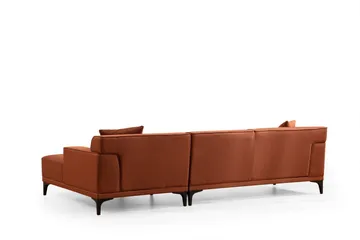 Mississauga Divansoffa 3-sits - Orange - Möbler - Soffa - Hörnsoffa - Hörnsoffa med divan