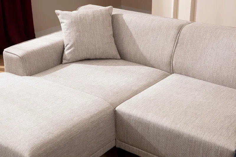 Mississauga Divansoffa 3-sits - Vit - Möbler - Soffa - Hörnsoffa - Hörnsoffa med divan