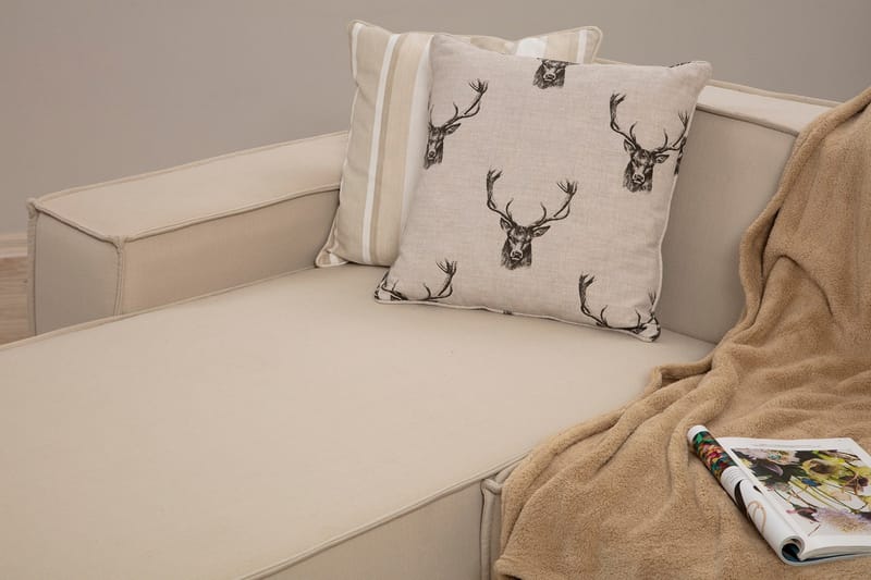 Nightcap Hörnsoffa m. Divan 5-sits - Beige - Möbler - Soffa - Modulsoffa - Komplett modulsoffa