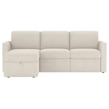 Nordhus 3-sits Soffa med vändbar divan och förvaring - Creme - Möbler - Soffa - Hörnsoffa - Hörnsoffa med divan