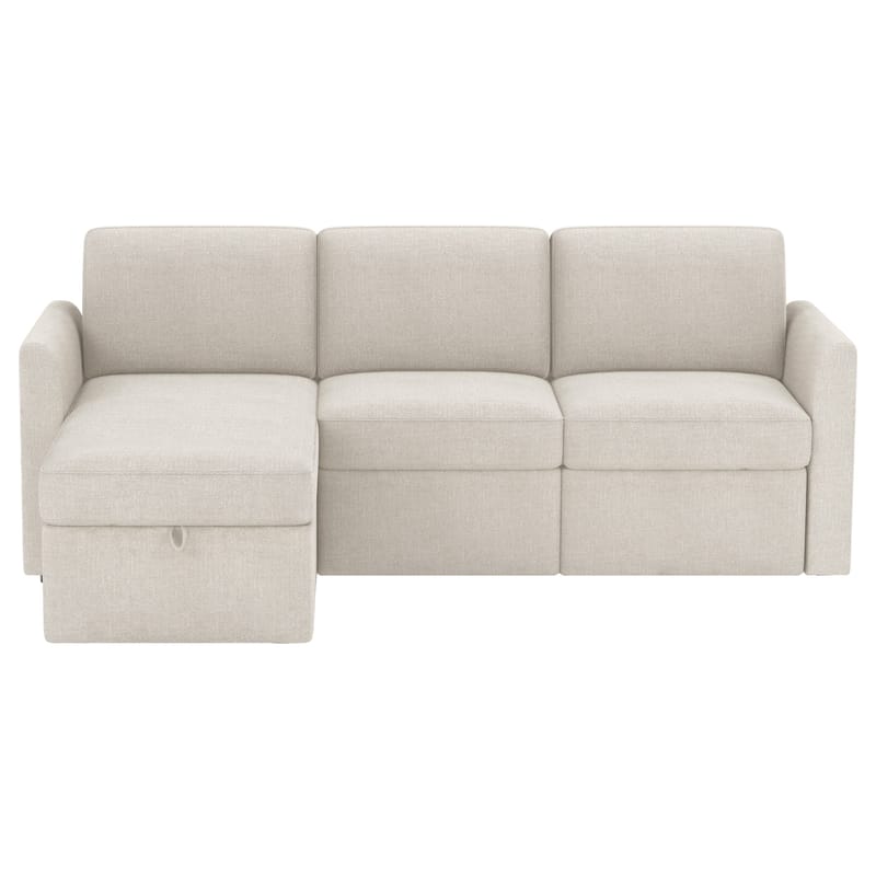 Nordhus 3-sits Soffa med vändbar divan och förvaring - Creme - Möbler - Soffa - Hörnsoffa - Hörnsoffa med divan