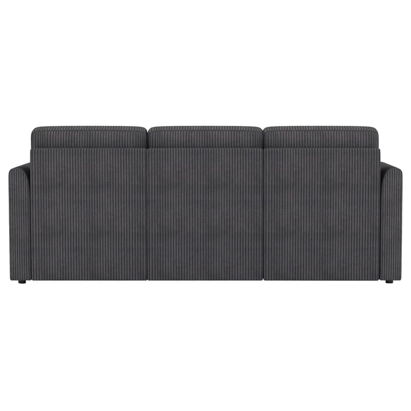 Nordhus 3-sits Soffa med vändbar divan och förvaring i manchester - Antracit - Möbler - Soffa - Hörnsoffa - Hörnsoffa med divan