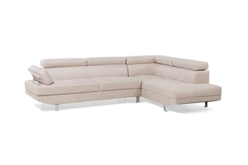 Norrea Hörnsoffa 261 cm - Beige - Möbler - Soffa - Hörnsoffa