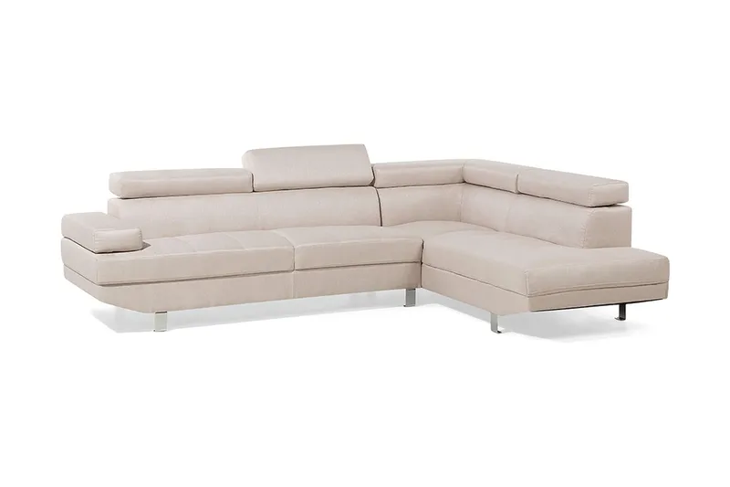 Norrea Hörnsoffa 261 cm - Beige - Möbler - Soffa - Hörnsoffa