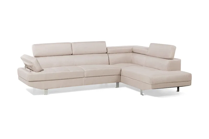Norrea Hörnsoffa 261 cm - Beige - Möbler - Soffa - Hörnsoffa