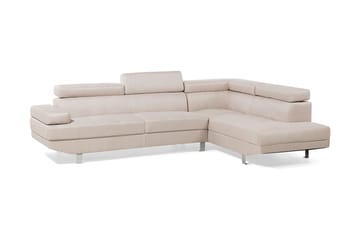 Norrea Hörnsoffa 261 cm - Beige - Möbler - Soffa - Hörnsoffa