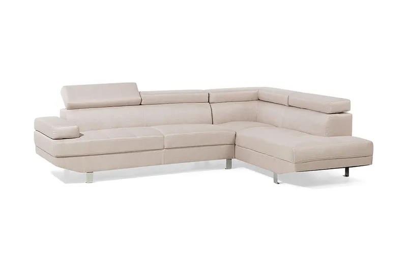 Norrea Hörnsoffa 261 cm - Beige - Möbler - Soffa - Hörnsoffa