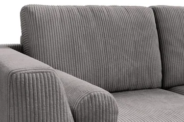 Ocean Lyx 5-sits Vändbar L-formad Hörnsoffa i Manchester - Mörkgrå - Möbler - Soffa - Hörnsoffa