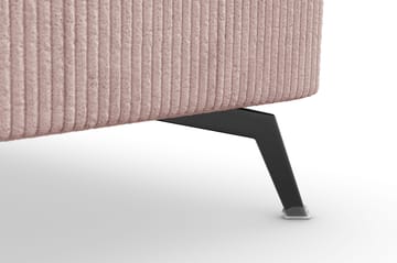 Ocean Lyx 5-sits Vändbar L-formad Hörnsoffa i Manchester - Rosa - Möbler - Soffa - Hörnsoffa