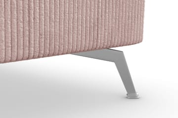 Ocean Lyx 5-sits Vändbar L-formad Hörnsoffa i Manchester - Rosa - Möbler - Soffa - Hörnsoffa