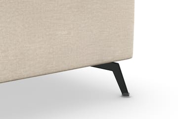 Ocean Lyx 5-sits Vändbar L-formad Hörnsoffa i Sammet - Beige - Möbler - Soffa - Hörnsoffa
