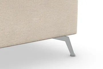 Ocean Lyx 5-sits Vändbar L-formad Hörnsoffa i Sammet - Beige - Möbler - Soffa - Sammetssoffa