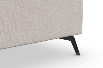 Ocean Lyx 5-sits Vändbar L-formad Hörnsoffa i Tyg - Beige - Möbler - Soffa - Hörnsoffa