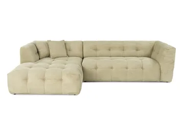 Octavian Hörnsoffa 3-sits - Green - Möbler - Soffa - Modulsoffa - Komplett modulsoffa