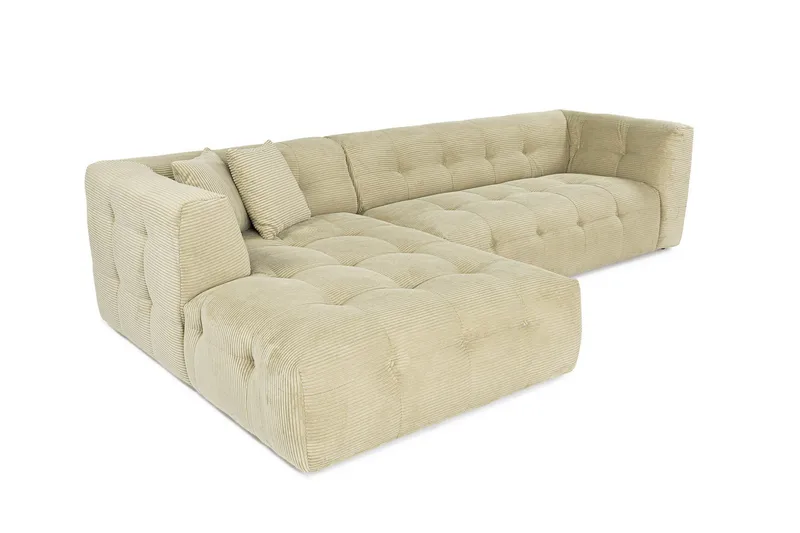 Octavian Hörnsoffa 3-sits - Green - Möbler - Soffa - Modulsoffa - Komplett modulsoffa