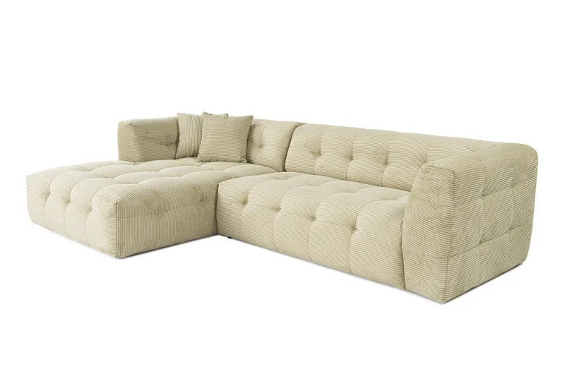 Octavian Hörnsoffa 3-sits - Green - Möbler - Soffa - Modulsoffa - Komplett modulsoffa
