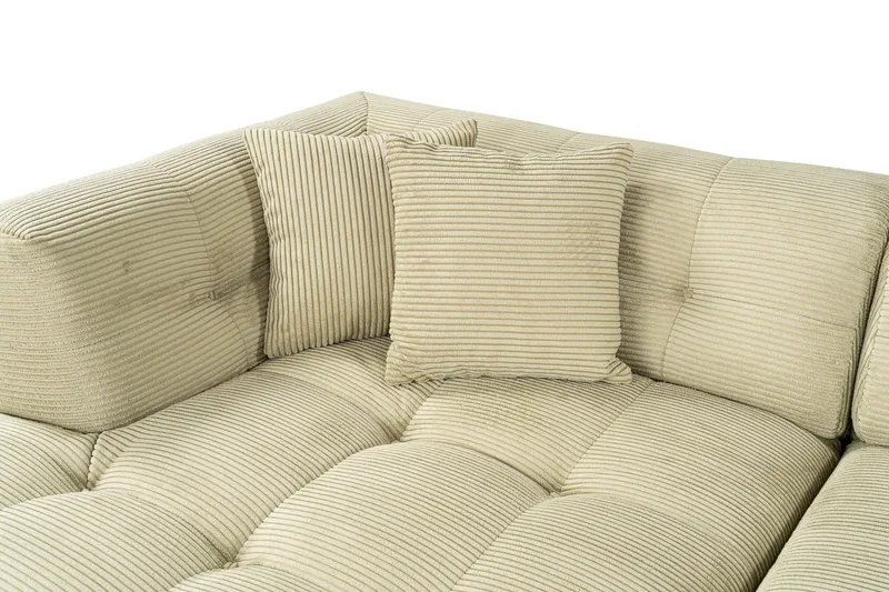 Octavian Hörnsoffa 3-sits - Green - Möbler - Soffa - Modulsoffa - Komplett modulsoffa