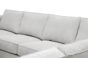 Optus 5-sits Hörnsoffa med divan vändbar - Ljusgrå - Möbler - Soffa - Hörnsoffa - Hörnsoffa med divan