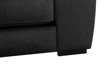 Optus 5-sits Hörnsoffa med divan vändbar - Svart - Möbler - Soffa - Hörnsoffa - Hörnsoffa med divan