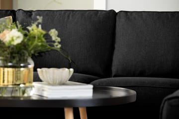 Optus 5-sits Vändbar U-formad Hörnsoffa med divan i Tyg - Svart - Möbler - Soffa - Hörnsoffa - Hörnsoffa med divan