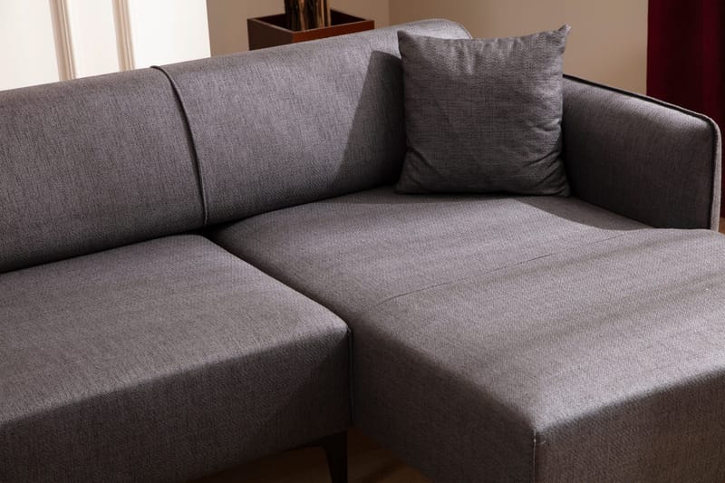 Rossland Divansoffa 3-sits - Mörkgrå - Möbler - Soffa - Bäddsoffa - Hörnbäddsoffa