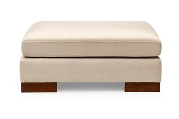 Soffa med Schäslong Nathalie m Pall Höger - Beige/Natur - Möbler - Soffa - Hörnsoffa