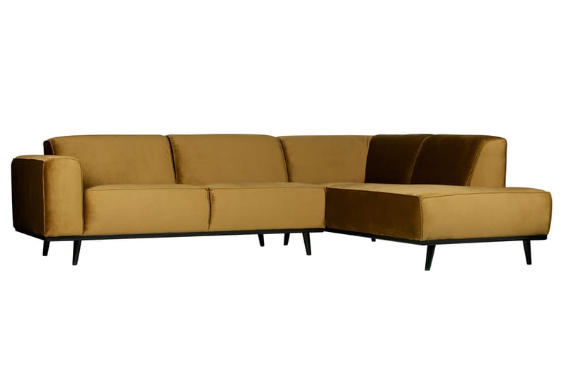 Statement Hörnsoffa Höger - Honungsgul - Möbler - Soffa - Hörnsoffa