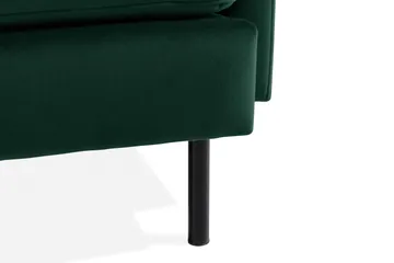 Teodin Hörnsoffa Sammet - Grön - Möbler - Soffa - Hörnsoffa