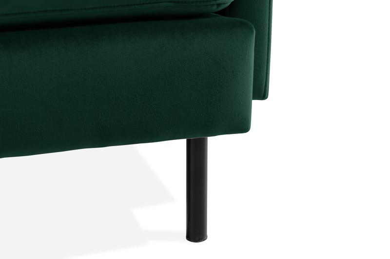 Teodin Hörnsoffa Sammet - Grön - Möbler - Soffa - Hörnsoffa