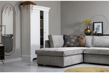 Tiahna Hörnsoffa Vänster - Grå - Möbler - Soffa - Hörnsoffa