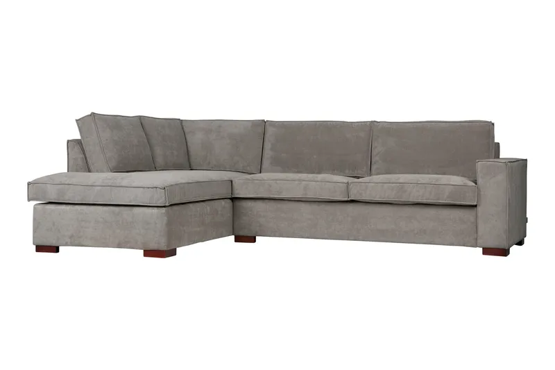 Tiahna Hörnsoffa Vänster - Grå - Möbler - Soffa - Hörnsoffa