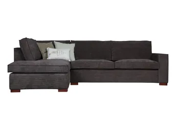 Tiahna Hörnsoffa Vänster - Mörkgrå - Möbler - Soffa - Hörnsoffa