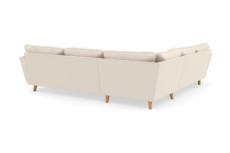 Trend Lyx 6-sits Vändbar L-formad Hörnsoffa i Manchester - Beige - Möbler - Soffa - Hörnsoffa