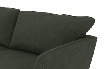 Trend Lyx 6-sits Vändbar L-formad Hörnsoffa i Manchester - Mörkgrön - Möbler - Soffa - Hörnsoffa