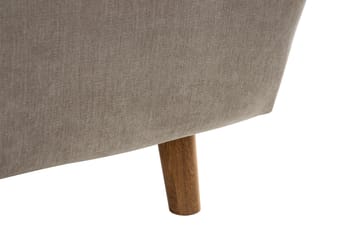Trend Lyx 6-sits Vändbar L-formad Hörnsoffa i Tyg - Beige - Möbler - Soffa - Hörnsoffa