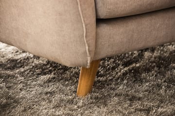 Trend Lyx 6-sits Vändbar L-formad Hörnsoffa i Tyg - Beige - Möbler - Soffa - Hörnsoffa