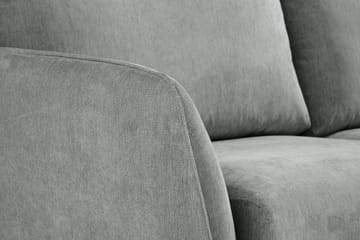 Trend Lyx 6-sits Vändbar L-formad Hörnsoffa i Tyg - Grå - Möbler - Soffa - Hörnsoffa