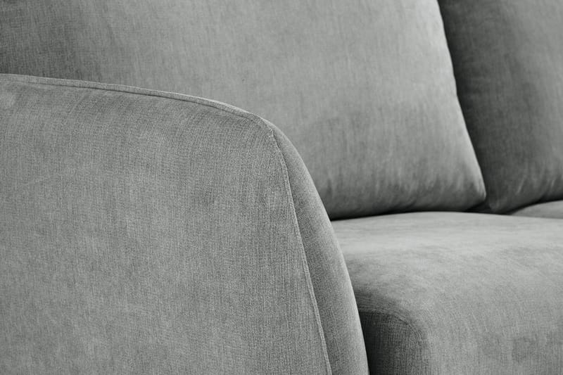 Trend Lyx 6-sits Vändbar L-formad Hörnsoffa i Tyg - Grå - Möbler - Soffa - Hörnsoffa
