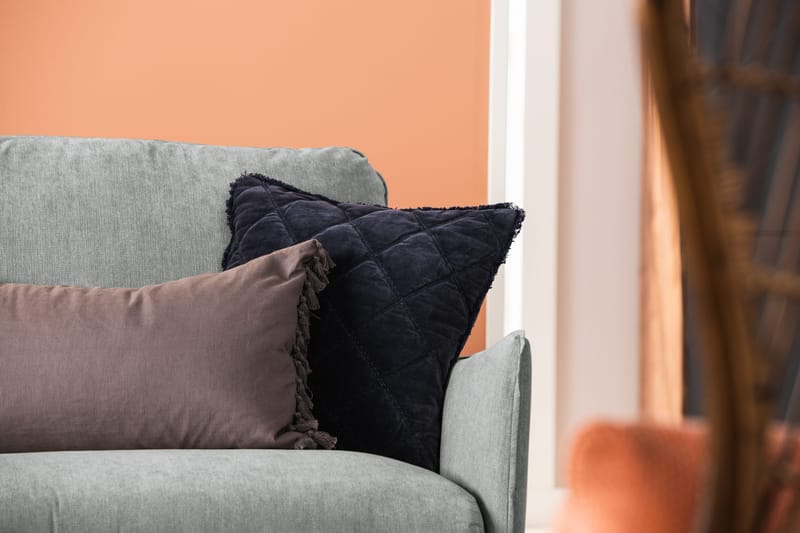 Trend Lyx 6-sits Vändbar L-formad Hörnsoffa i Tyg - Grå - Möbler - Soffa - Hörnsoffa