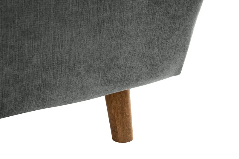 Trend Lyx 6-sits Vändbar L-formad Hörnsoffa i Tyg - Grå - Möbler - Soffa - Hörnsoffa