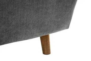 Trend Lyx 6-sits Vändbar L-formad Hörnsoffa i Tyg - Grå - Möbler - Soffa - Hörnsoffa