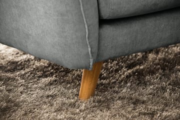 Trend Lyx 6-sits Vändbar L-formad Hörnsoffa i Tyg - Grå - Möbler - Soffa - Hörnsoffa