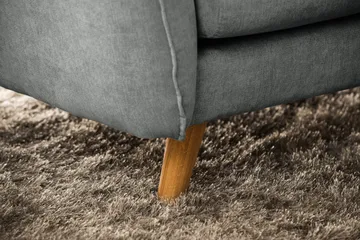 Trend Lyx 6-sits Vändbar L-formad Hörnsoffa i Tyg - Grå - Möbler - Soffa - Hörnsoffa