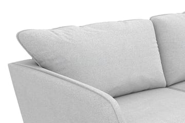 Trend Lyx 6-sits Vändbar L-formad Hörnsoffa i Tyg - Ljusgrå - Möbler - Soffa - Hörnsoffa