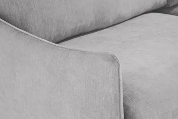 Trend Lyx 6-sits Vändbar L-formad Hörnsoffa i Tyg - Ljusgrå - Möbler - Soffa - Hörnsoffa