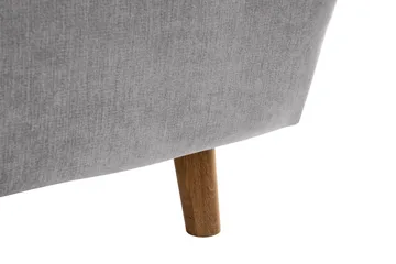 Trend Lyx 6-sits Vändbar L-formad Hörnsoffa i Tyg - Ljusgrå - Möbler - Soffa - Hörnsoffa