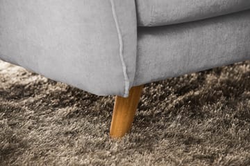 Trend Lyx 6-sits Vändbar L-formad Hörnsoffa i Tyg - Ljusgrå - Möbler - Soffa - Hörnsoffa